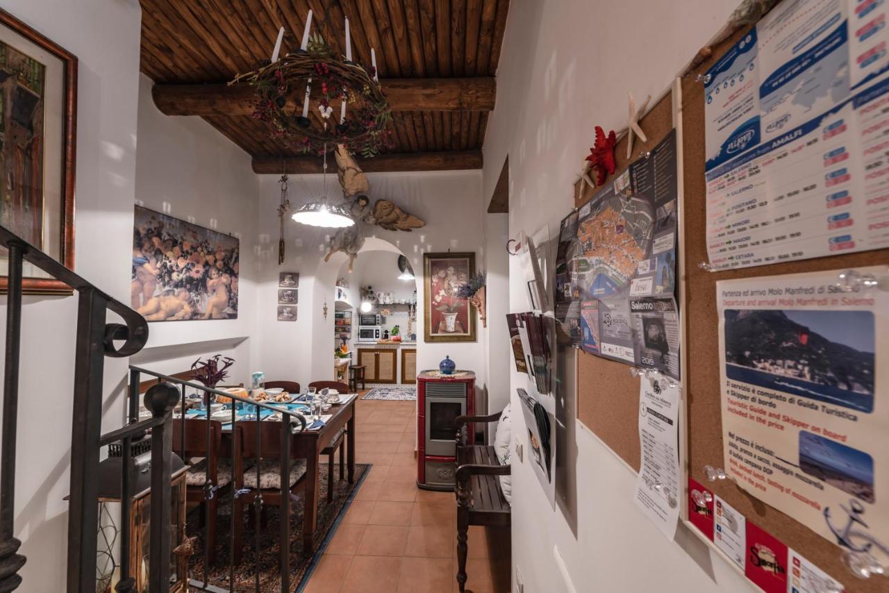 לינה וארוחת בוקר סלרנו La Casa Degli Angeli מראה חיצוני תמונה
